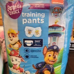 Parent choice Training pants 2t/3t new open